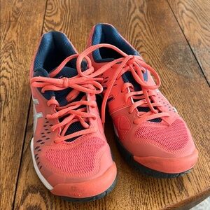 ASICS Gel Challenger Coral Athletic Sneakers